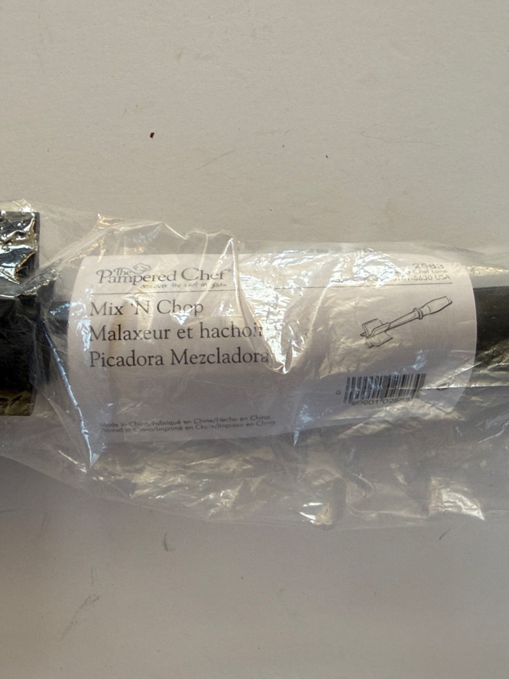 The Pampered Chef Black Mix 'N' Chop